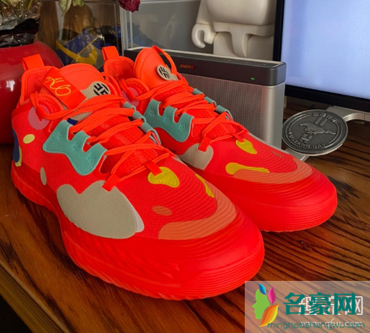 哈登5粉色穿搭效果图展示 哈登5配色大全图片