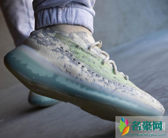 yeezy 380冰蓝满天星上脚穿搭图 yeezy 380 Alien Blue即将限量发售