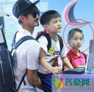 田亮儿子女儿名字 家里条件好但是孩子不娇气这是