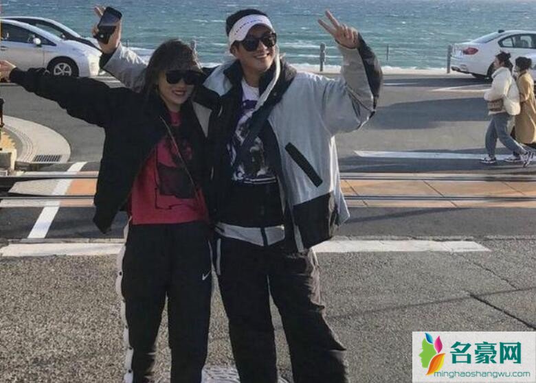 杜江霍思燕日本旅游