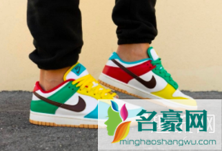 dunk low Free 99白鸳鸯上脚赏析 dunk low Free 99偏码吗