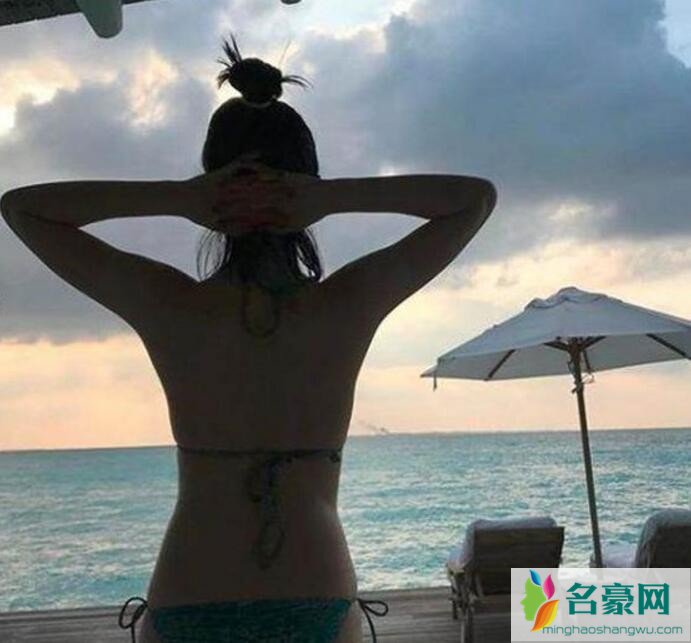 林依晨度假照片