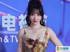 柳岩走红毯摔倒 大摆pose展现自己性感好身材