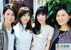 袁咏仪素颜聚会 不爱化妆的她依然十分抢镜