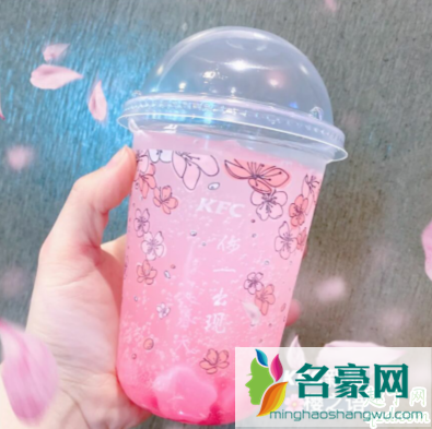 肯德基樱之语特饮多少钱一杯 kfc樱之语特饮好喝吗味道怎么样2