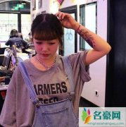 徐梦洁的纹身在什么地方 徐梦洁抽烟纹身乖乖女形