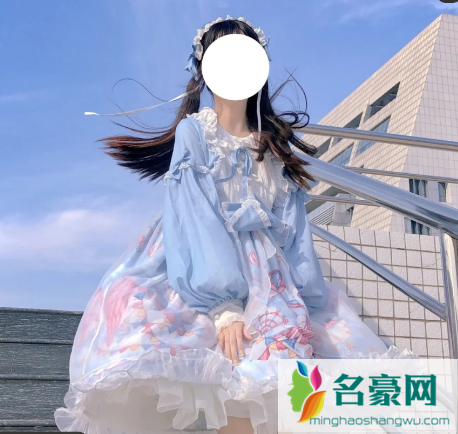 真人穿洛丽塔服装图片20219