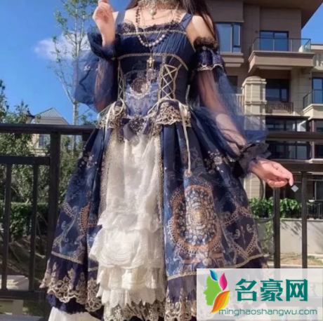 真人穿洛丽塔服装图片20214