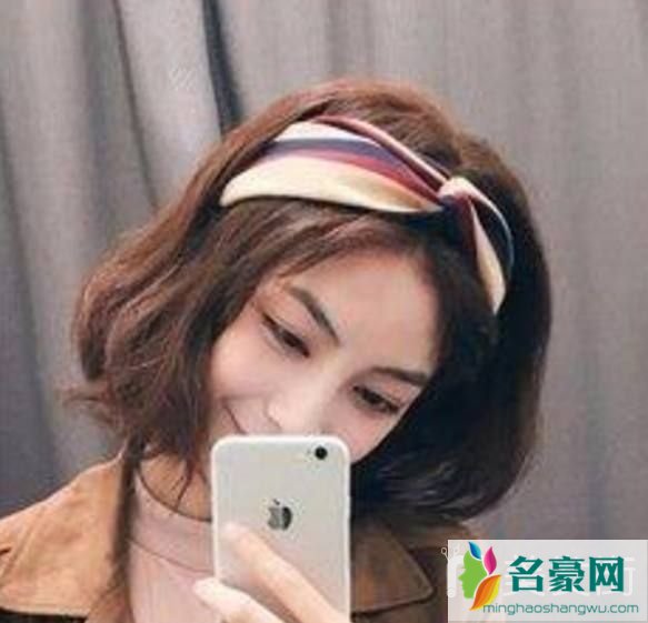 女生适合刘海的脸型发型推荐3