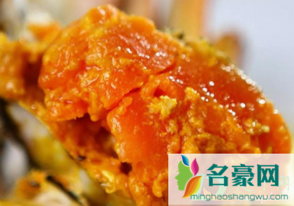 大闸蟹蟹膏黑色能吃吗1