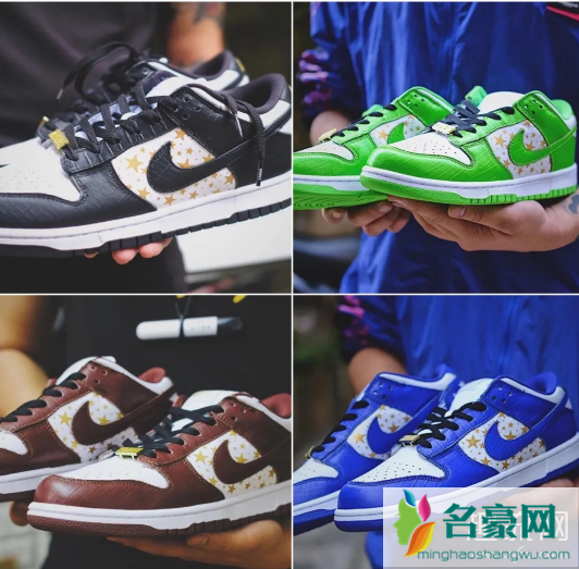 萧敬腾上脚supreme联名dunk sb原谅色 supreme联名dunk货量多吗