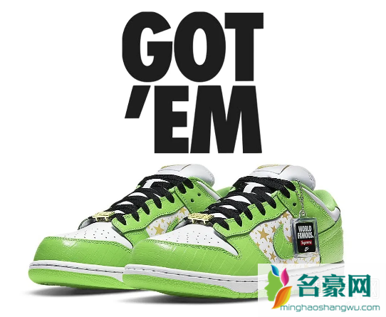 萧敬腾上脚supreme联名dunk sb原谅色 supreme联名dunk货量多吗