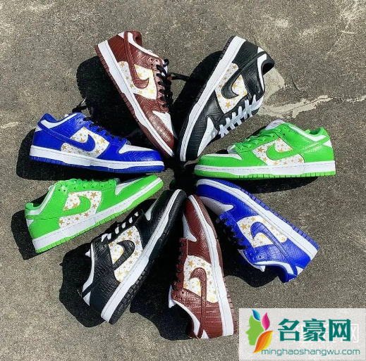 萧敬腾上脚supreme联名dunk sb原谅色 supreme联名dunk货量多吗