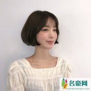 韩式有刘海短发发型 冬季百搭更修颜