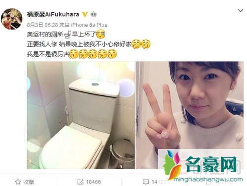福原爱里约修厕所 瓷娃娃福原爱是谁