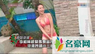 李湘比基尼柳岩浴照 李湘家庭暴力