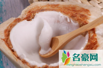 椰肉挖出来该怎么吃2