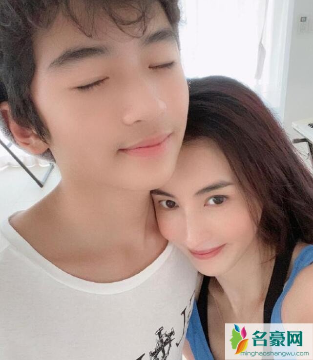 张柏芝为lucas庆生