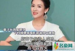 曝章子怡怀二胎 为了养胎已经暂停大部分工作