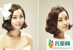 新娘发型图片2021款 韩式新娘发型