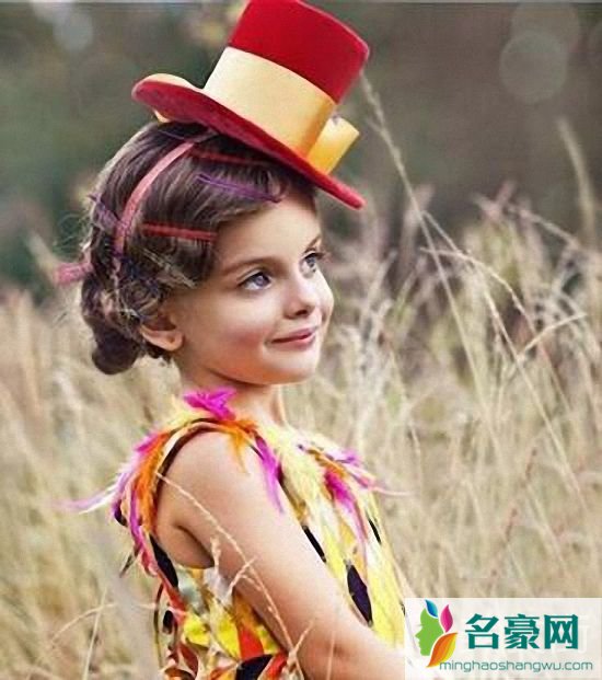儿童发型女短发100种 甜美可爱的小孩短发扎发发型图片3