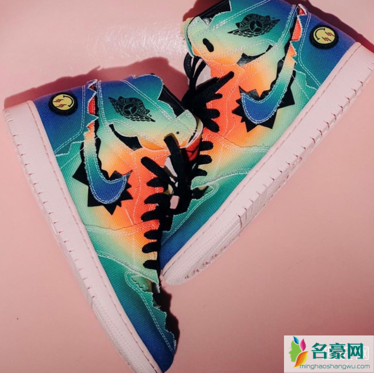 彩虹配色AJ1是否发售 超级碗亮相神秘联名AJ1