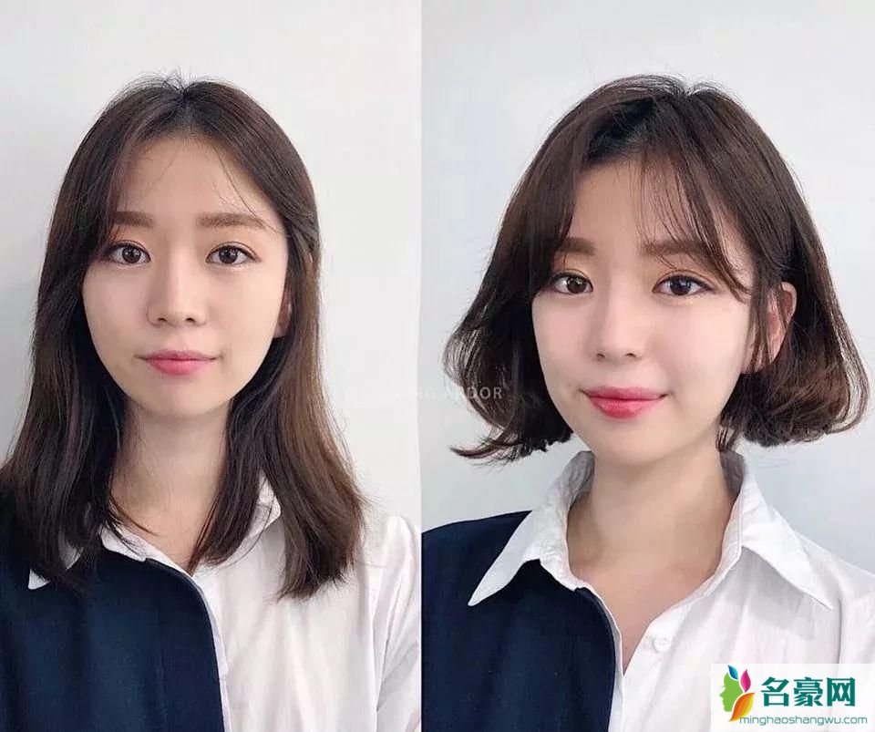 女生如何选择短发发型 韩式发型师为你搭配各种脸型适合的短发8