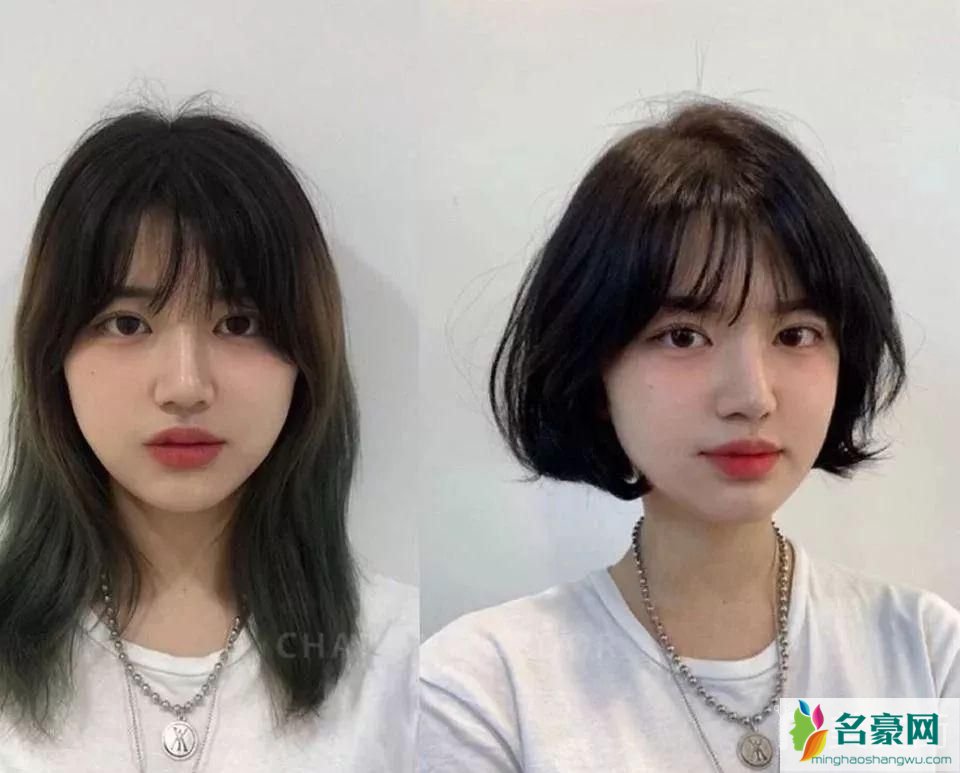 女生如何选择短发发型 韩式发型师为你搭配各种脸型适合的短发4