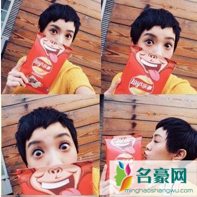 雪莉郭彩洁变身时髦精 只因剪了这款眉上刘