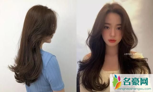 韩国女生最流行的发型：长风铃卷 
