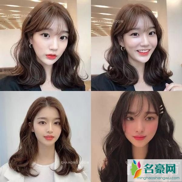 韩国女生最流行的发型：花苞卷