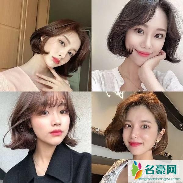 韩国女生最流行的发型：C弯鲍伯头