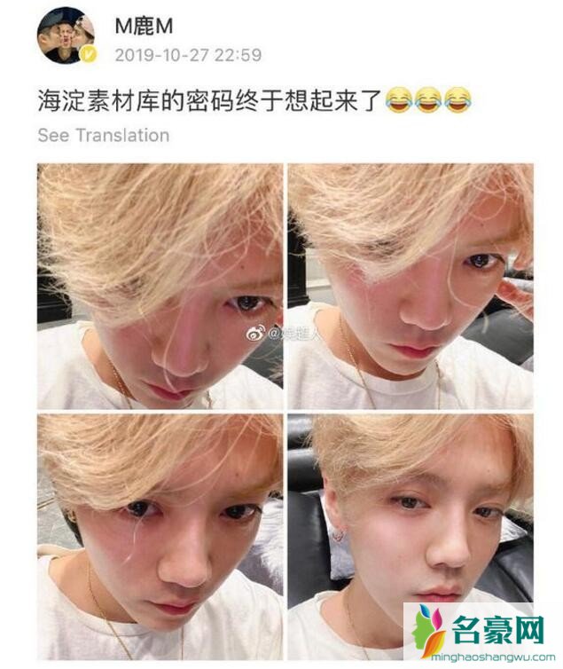 鹿晗动态