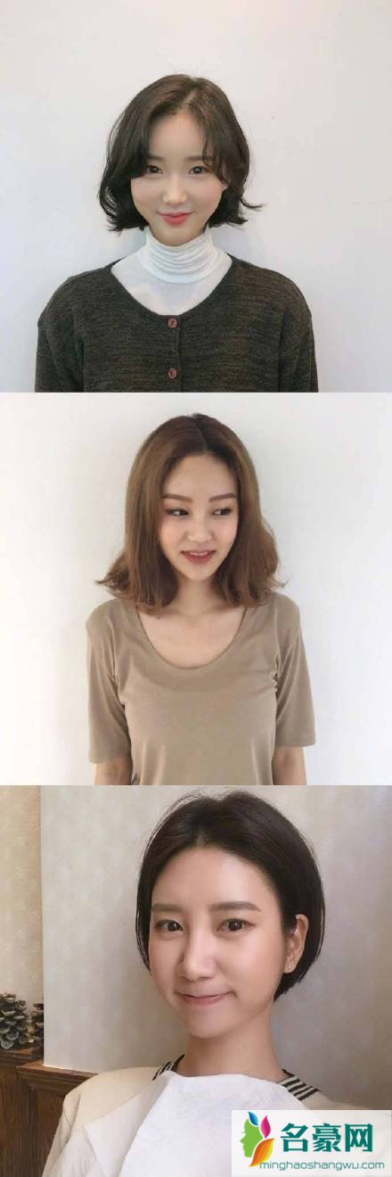 夏天最火的发型 韩系温婉小短发