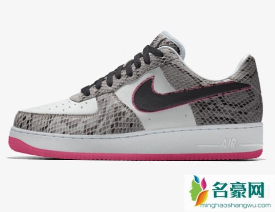 蛇纹版Dior x Air Force 1官网订制 Dior x AF1 ID款有什么创意