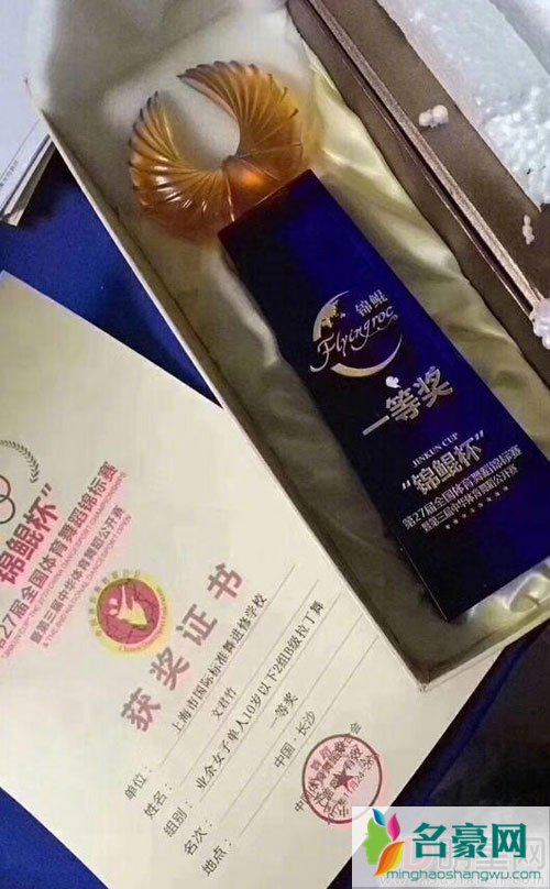 女儿获舞蹈比赛冠军 文章马伊琍台下加油