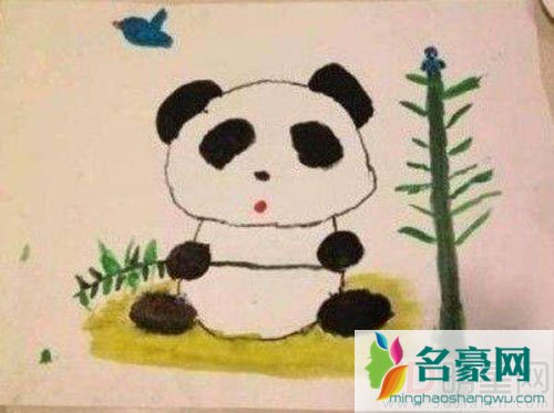 李亚鹏晒李嫣最新画作 画画水平突飞猛进