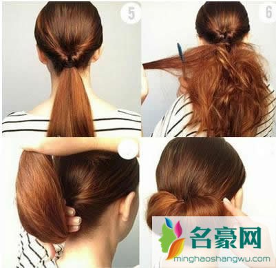 韩式盘发发型
