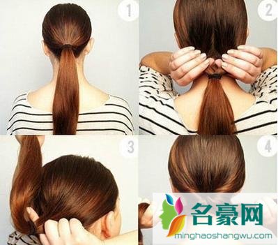 韩式盘发发型