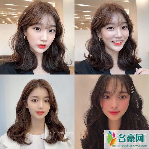 2019韩式人气发型：花苞卷