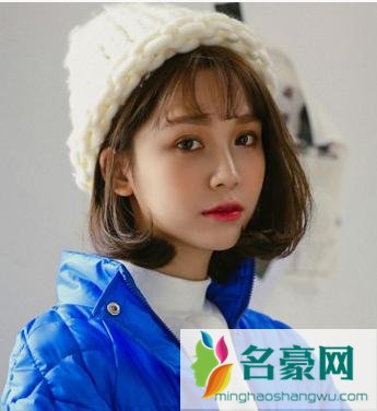 女生波波头图片