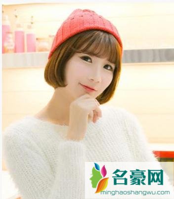 女生波波头图片