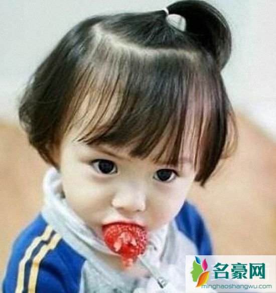 儿童短发怎么扎才好看_小孩短发简单发型扎法发型图片5