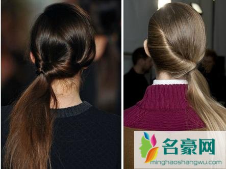 马尾怎么扎简单好看