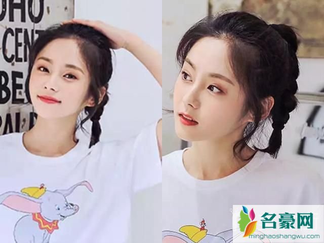 名豪网今日发型：马尾辫子扎发