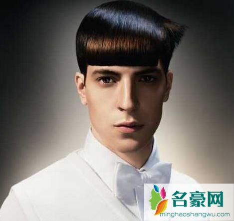 男生刘海发型图片