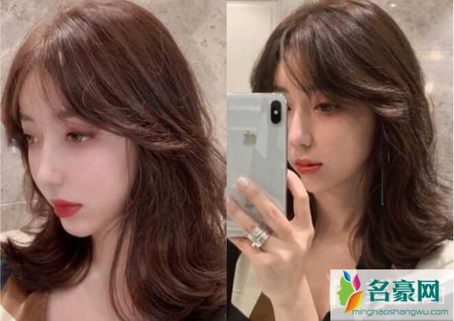韩国女人短发最新发型：韩系蜜糖棕卷发