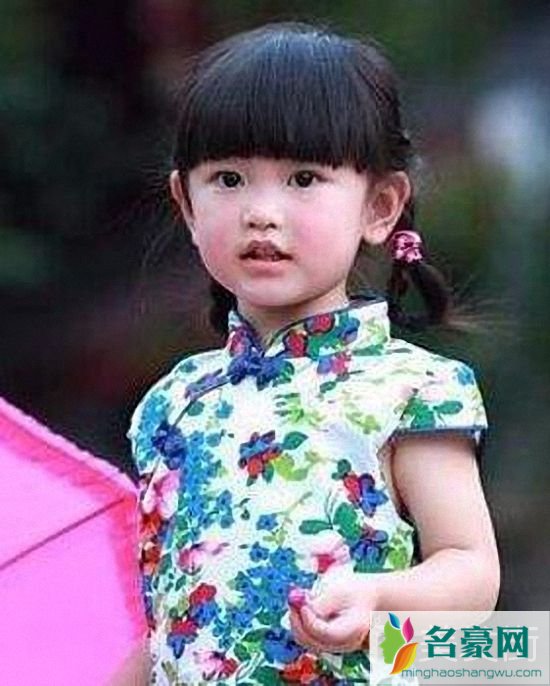 儿童旗袍发型的扎法_喜庆的儿童旗袍扎发发型图片5