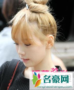 日韩最新流行女生盘发 简单盘发塑造诱人女人味