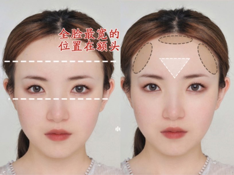 露额头发型、稀疏发必看! 不同脸型「额头修容」技巧,拯救高额头、大脑门、伪秃感
